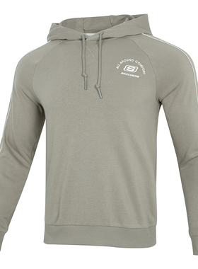 斯凯奇官网卫衣男秋季新款运动服连帽上衣宽松休闲套头衫L322M007