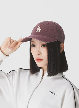 MLB正品男女帽子25冬季新款软顶棒球帽可调节户外鸭舌帽3ACPVV14N