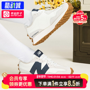 New Balance女鞋NB327复古简约休闲鞋轻便运动鞋子跑步鞋WS327KB