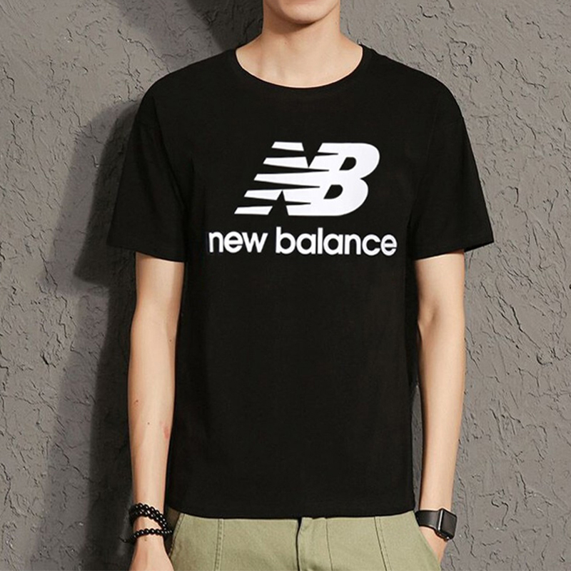 热销40件不包邮new balance男短袖夏款运动t恤