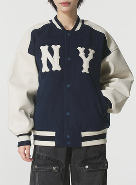 MLB官方男装女装25冬季新款潮流时尚外套情侣休闲夹克3AJPB0854