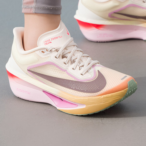 幸运叶子|耐克半马跑鞋女鞋ZOOM FLY 6厚底缓震透气跑步鞋运动鞋