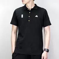 Lucky Leaf Adidas Men 2018 Mùa hè Mới Áo thể thao thoáng khí Thoải mái Áo Polo Áo ngắn tay CV6249 - Áo polo thể thao polo tay dài