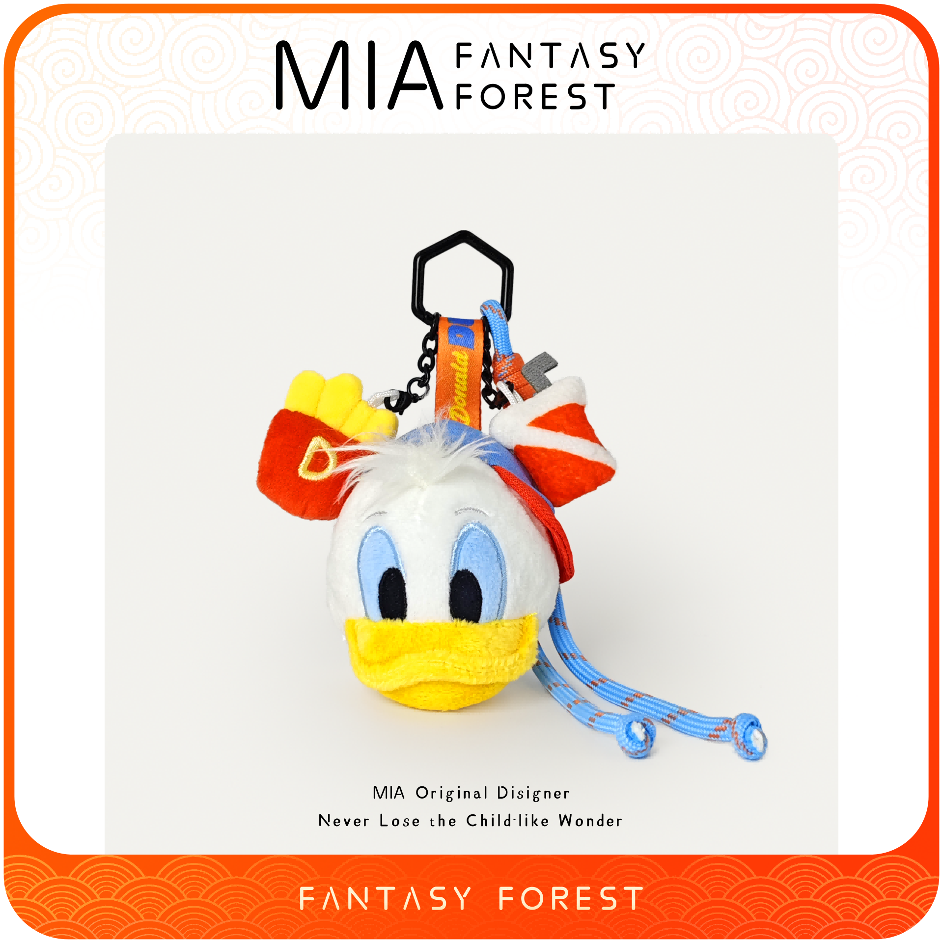 迪士尼正版唐老鸭米奇高飞毛绒背包包小挂件玩偶公仔情侣闺蜜礼物