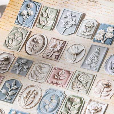 番茄酱少女花凝拓影系列贴纸包