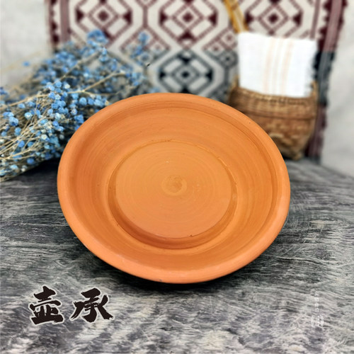 壶承干泡台功夫茶具壶垫粗陶