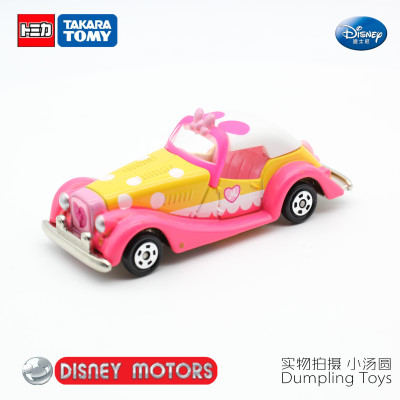 TOMY多美卡合金车模女孩玩具TOMICA迪士尼日版梦之星老爷车米妮
