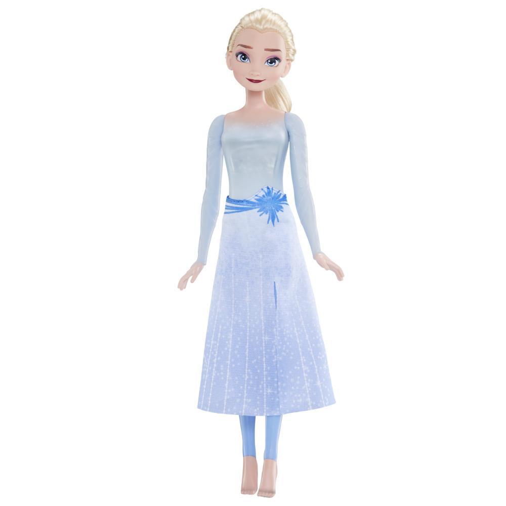 孩之宝冰雪奇缘艾莎娃娃女孩