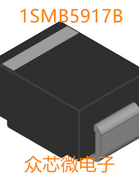 1SMB5917B 4.7V3W±5% 表面贴装型 SMB 1SMB5917B