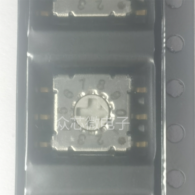 全新原装 GSER-10S SMD 旋转编码器 10档7.2*7.2旋转1*4立式贴片