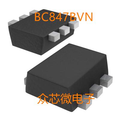 BC847BVN 45V100mA100MHz表面贴装型SOT-563 BC847BVN