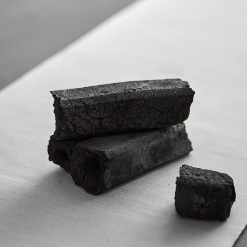 炭炉煮茶炉使用家用无烟竹炭室内外红泥风炉环保炭便携装易燃耐用