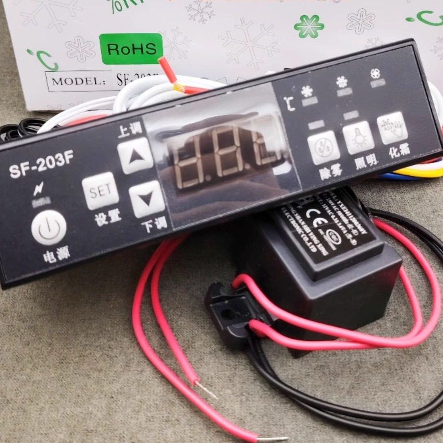 尚方SF-203F温控雪柜展示柜温度控制器 雪柜自动冰柜智能数字显示,五金/工具,数字温控器,淘宝优惠券,粉丝福利购,淘宝优惠卷