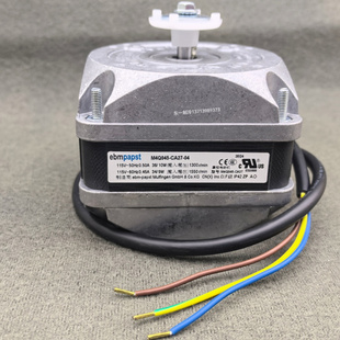 德国ebmpapst雪柜M4Q045-CA27-04风机115V风扇10W36W罩极电机冷柜
