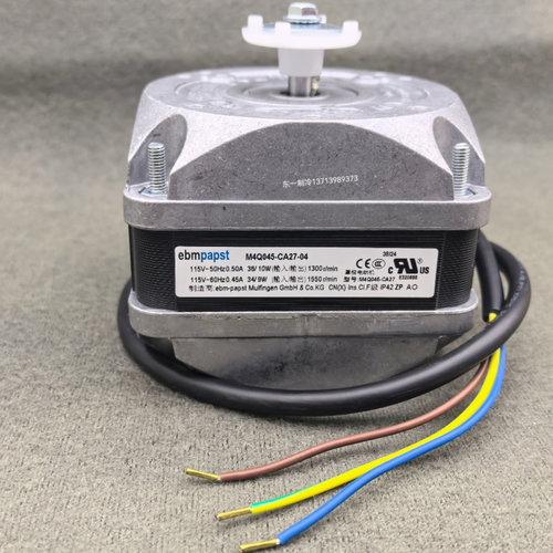 德国ebmpapst雪柜M4Q045-CA27-04风机115V风扇10W36W罩极电机冷柜