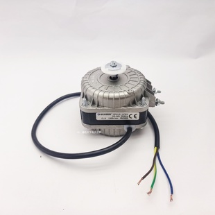 WEIGUANGF微光罩极电机YZF10 20冰柜36W雪柜风扇冰箱散热马达220V