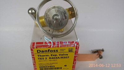 Danfoss丹佛斯热力膨胀阀TES2 068Z3403(外平衡)R404A/R507