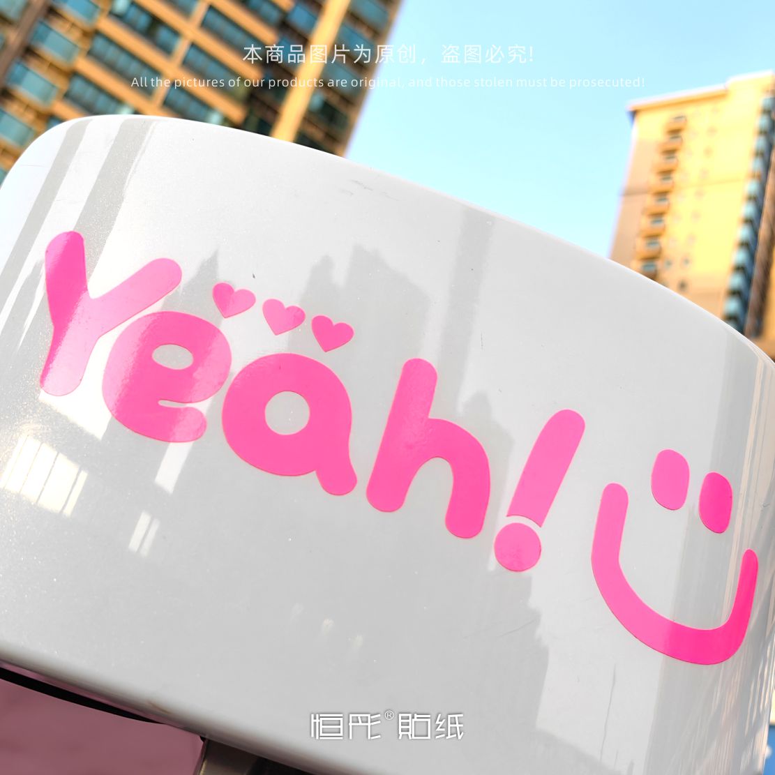 恒彤电动车装饰贴纸防水防晒