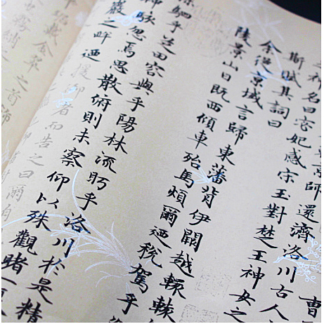 现货新品包邮赵孟頫洛神赋原版行书毛笔临摹小楷宣纸描红加厚字帖