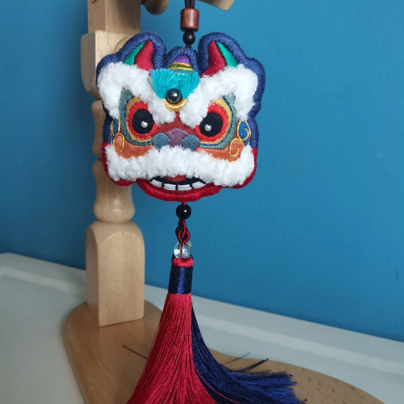 成品纯手工刺绣diy平安福随身缝纫DIY材料套装