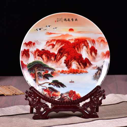 景德镇陶瓷挂盘厂家直销