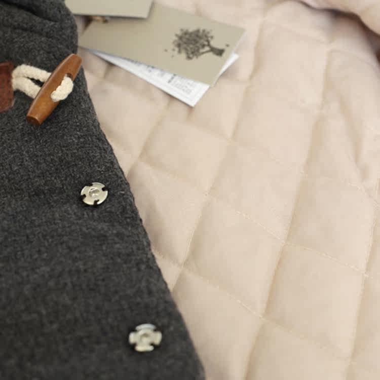 Manteau pour fille en laine - Ref 2161782 Image 4