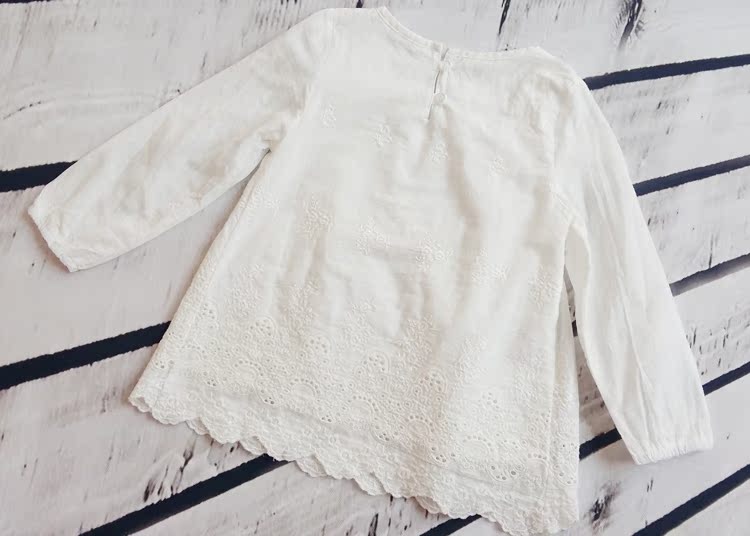 Chemise fille à manche longue - Ref 2086065 Image 3