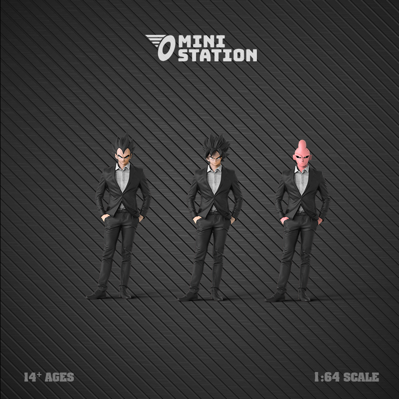 Mini Station1:64 RWB964 七龙珠 致敬鸟山明 孙悟空 布欧 贝吉塔