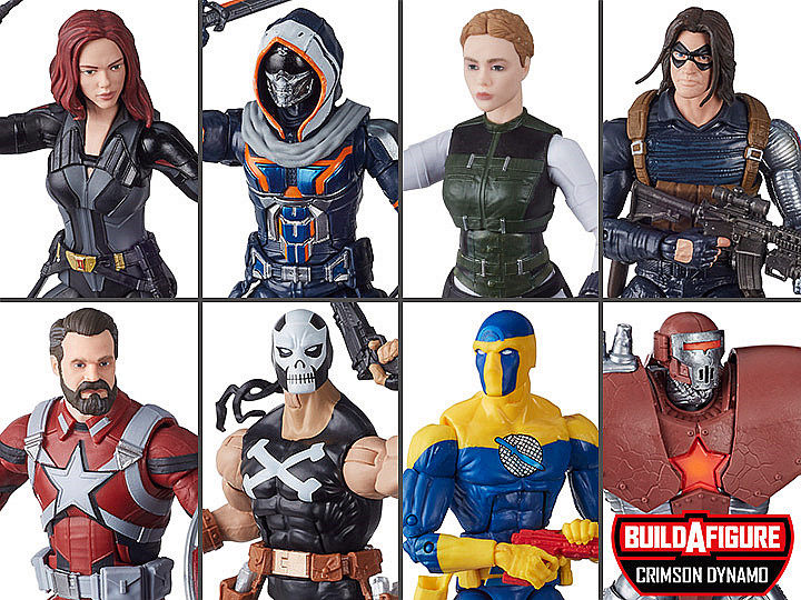 现货marvel legends黑寡妇模仿大师苏联队长可动人偶玩具模型手办