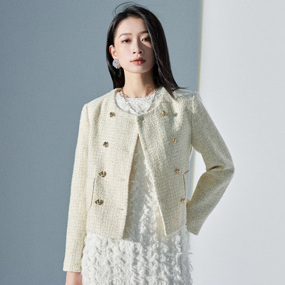 【限时直降】 伊华欧秀小香风外套35DAS4266