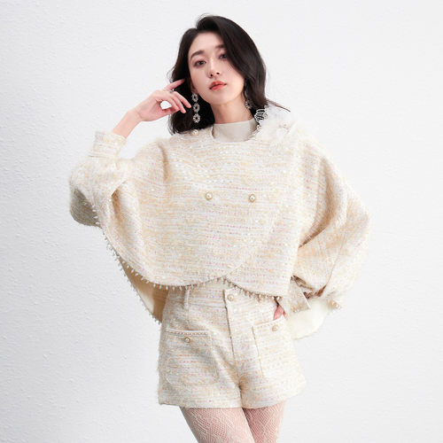 【限时直降】EVA OUXIU/伊华欧秀小香风短外套45WLS5655