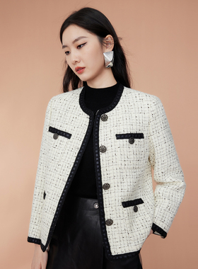 【限时直降】EVA OUXIU/伊华欧秀小香风外套55DLS6506