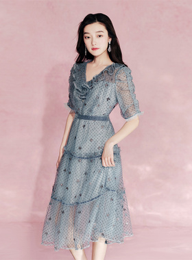 【限时直降】伊华欧秀连衣裙420AQ7956