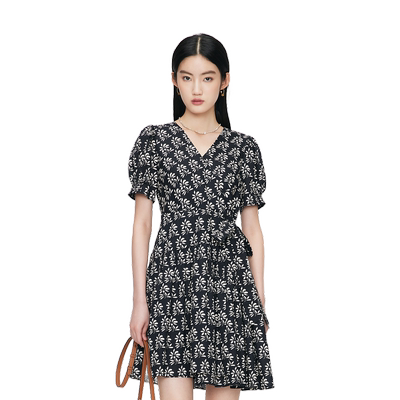 Migaino曼娅奴碎花连衣裙