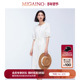 法式 Migaino曼娅奴女装 早秋新款 收腰纯色连衣裙MO32DB012