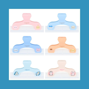 蘑菇屯 日本进口 Sunstar太阳星经典宝盖夹书夹资料夹子 chiikawa