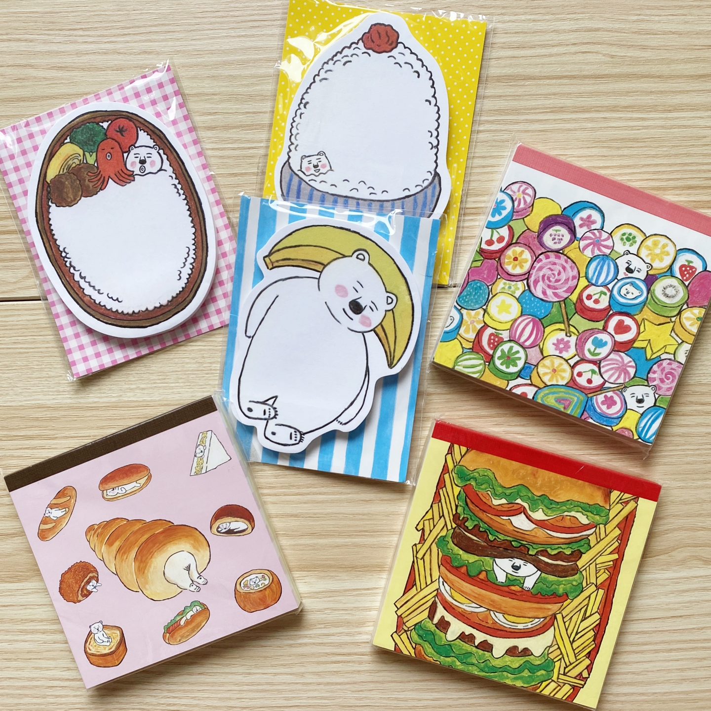 日本柴田启子限定白熊便签付笺