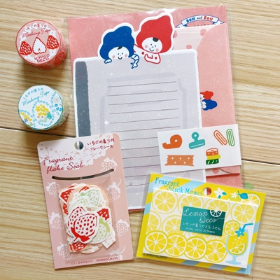 APJ女子博限定福袋草莓贴纸胶带