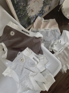 小平角安全裤 舒适不夹臀 夏季 纯棉抑菌无痕内裤 中腰 软糯触感