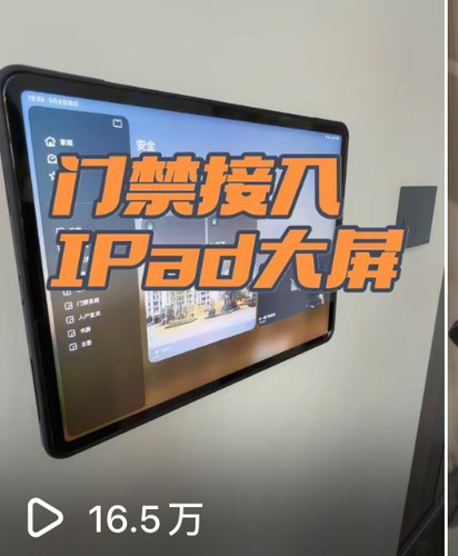 全触屏门禁接入homekit套餐，替换门禁机方案