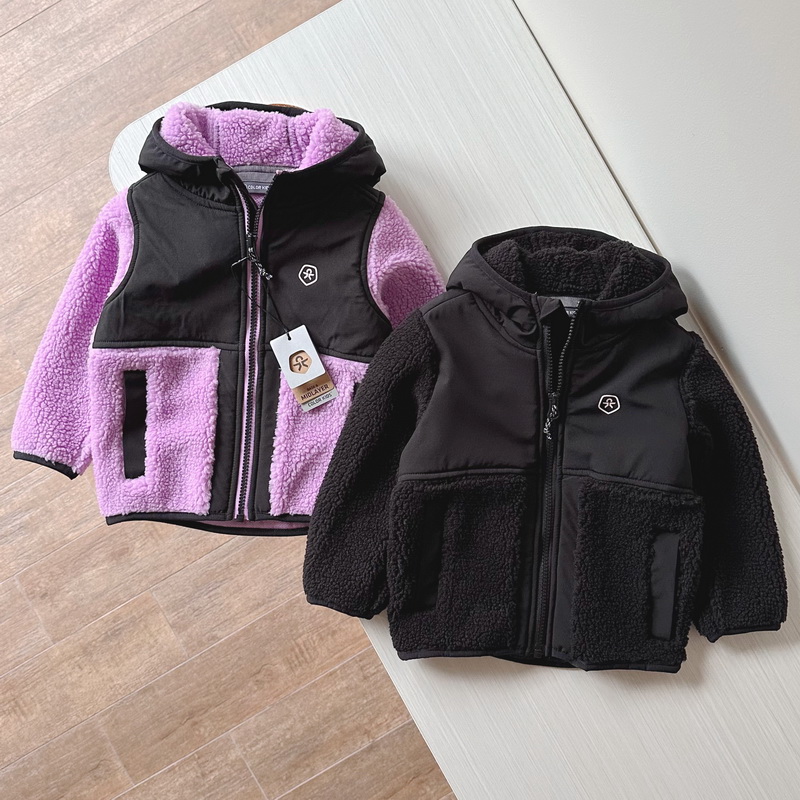 丹麦童装秋冬摇粒绒户外服