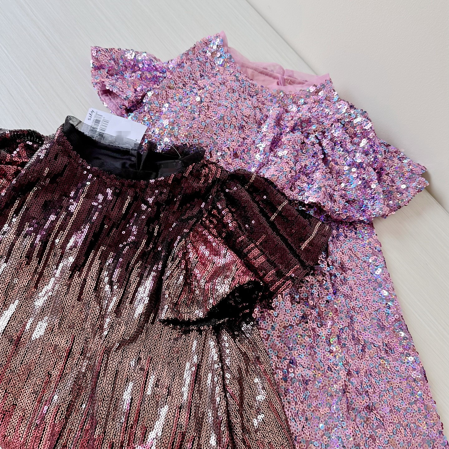 3-14岁 出口英国童装 重工闪片荷叶袖连衣裙 女童节日连衣裙 闪亮,童装/婴儿装/亲子装,连衣裙,淘宝优惠券,粉丝福利购,淘宝优惠卷