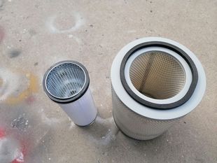 江淮系列货车带增压专用空气滤芯 K2331平底小口内径11.5适配新款