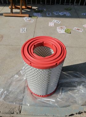 K1726PU空气滤芯适配江铃凯运凯锐N800货车N720800现代空气滤清器