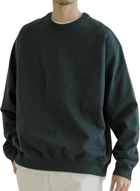 上海现货Castle of Scotland男士复古纯棉卫衣圆领套头衫上衣