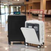 宽拉杆侧开盖密码 行李箱女拉杆箱结实耐用加厚旅行皮箱20寸男新款