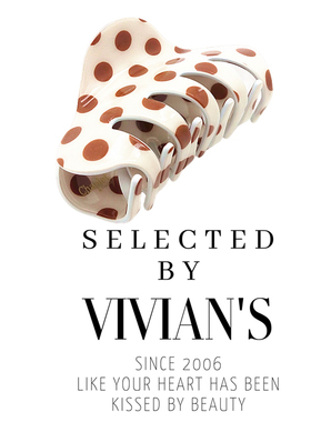 简约百搭抓夹~法式经典~佩妮Chaplet大号发抓爪夹马尾盘发鲨鱼夹