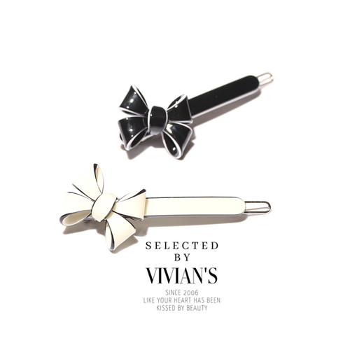 甜美佩妮chaplet发夹树脂蝴蝶结