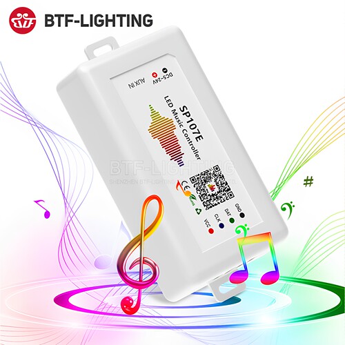 sp107e全彩WS2811RGB音乐控制器