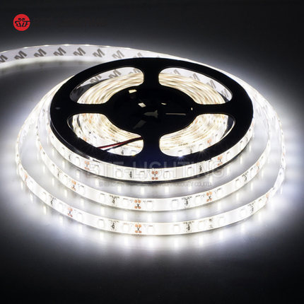 热卖LED高亮度5050贴片灯珠12V灯条摆摊室内家柜台亮化氛围软灯带